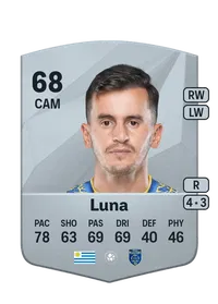 Adrián Luna Common 68 Overall Rating