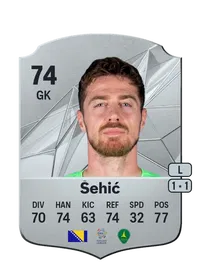 Ibrahim Šehić Rare 74 Overall Rating