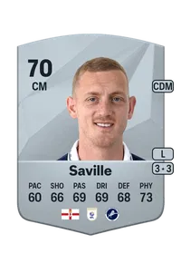 George Saville Common 70 Overall Rating