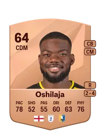 Deji Oshilaja Common 64 Overall Rating