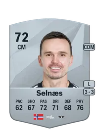 Ole Kristian Selnæs Common 72 Overall Rating