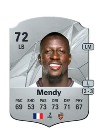 Benjamin Mendy Rare 72 Overall Rating