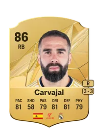 Carvajal Rare 86 Overall Rating