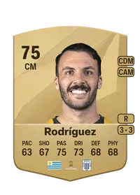 Sebastián Rodríguez Common 75 Overall Rating