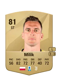 Arkadiusz Milik Common 81 Overall Rating