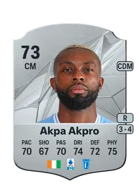 Jean-Daniel Akpa Akpro Rare 73 Overall Rating