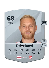 Alex Pritchard Common 68 Overall Rating