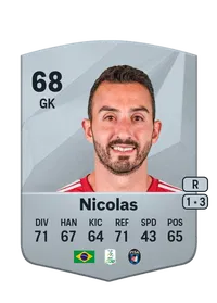 Nicolas Common 68 Overall Rating