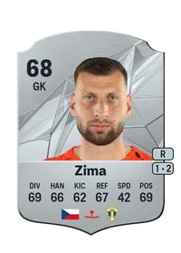 Lukáš Zima Rare 68 Overall Rating