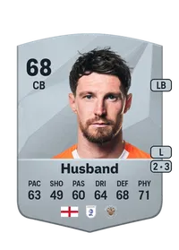 James Husband Common 68 Overall Rating