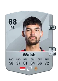 Sandy Walsh Common 68 Overall Rating