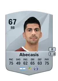 Luciano Abecasis Common 67 Overall Rating