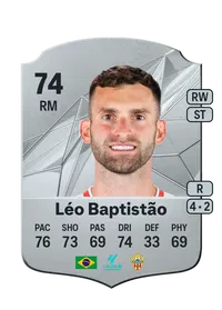 Léo Baptistão Rare 74 Overall Rating