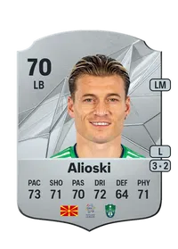 Ezgjan Alioski Rare 70 Overall Rating