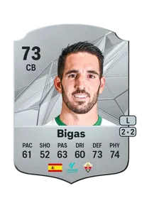 Bigas Rare 73 Overall Rating