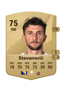 Miroslav Stevanović Common 75 Overall Rating