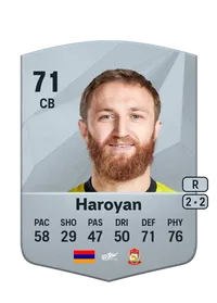 Varazdat Haroyan Common 71 Overall Rating