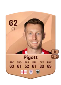 Joe Pigott Common 62 Overall Rating