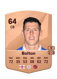 James Bolton Common 64 Overall Rating