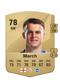 Solly March Common 78 Overall Rating