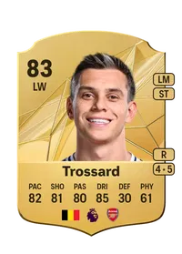 Leandro Trossard Rare 83 Overall Rating