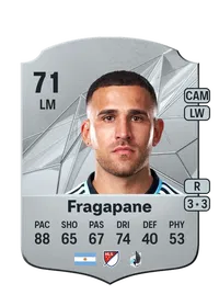 Franco Fragapane Rare 71 Overall Rating