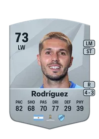 Patricio Rodríguez Common 73 Overall Rating