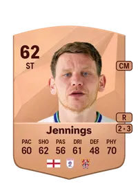 Connor Jennings Common 62 Overall Rating