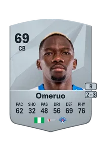 Kenneth Omeruo Common 69 Overall Rating