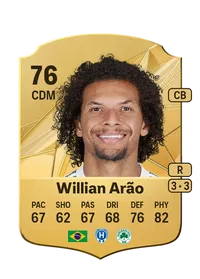 Willian Arão Rare 76 Overall Rating