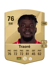 Bertrand Traoré Common 76 Overall Rating