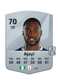 Semi Ajayi Common 70 Overall Rating