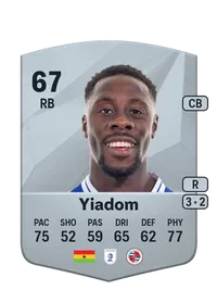 Andy Yiadom Common 67 Overall Rating