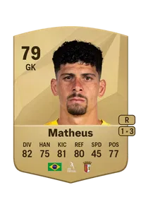 Matheus Common 79 Overall Rating