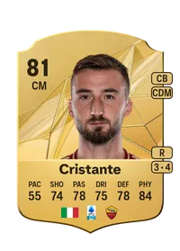 Bryan Cristante Rare 81 Overall Rating