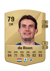 Marten de Roon Common 79 Overall Rating