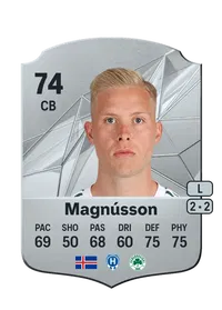 Hörður Magnússon Rare 74 Overall Rating