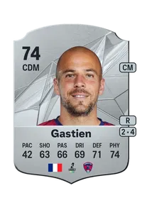 Johan Gastien Rare 74 Overall Rating