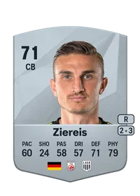 Philipp Ziereis Common 71 Overall Rating