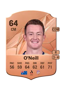 Brandon O'Neill Rare 64 Overall Rating