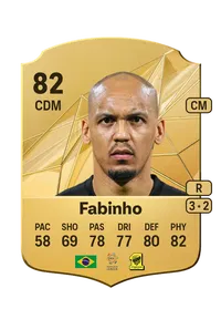 Fabinho Rare 82 Overall Rating