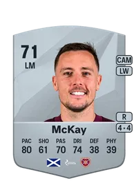 Barrie McKay Common 71 Overall Rating