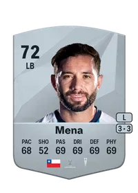 Eugenio Mena Common 72 Overall Rating