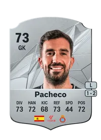 Pacheco Rare 73 Overall Rating