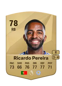 Ricardo Pereira Common 78 Overall Rating