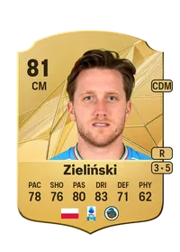 Piotr Zieliński Rare 81 Overall Rating