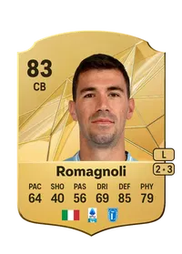 Alessio Romagnoli Rare 83 Overall Rating