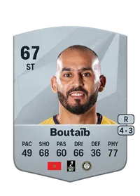 Khalid Boutaïb Common 67 Overall Rating