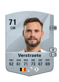 Birger Verstraete Common 71 Overall Rating