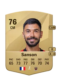 Morgan Sanson Common 76 Overall Rating